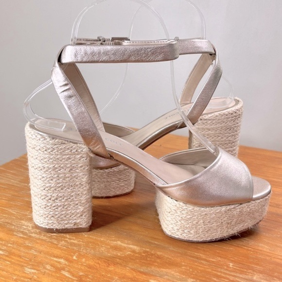 Kenneth Cole Phoenix Leather Platform Sandals - Picture 5 of 14